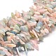 Natural Morganite Chip Beads Strands G-E271-27-1