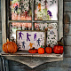 Fingerinspire miedo zombies pintura plantilla 8.3x11.7 pulgada halloween zombies pintura de pared plantilla patrón temático de halloween plantilla para pintar en la pared muebles de madera diy fiesta decoración del hogar DIY-WH0396-443-6