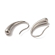 304 tropfenförmige Ohrhänger aus Edelstahl EJEW-Q793-01P-2