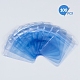 ミニ透明プラスチックジップロックバッグ  再封可能なバッグ  ブルー  7x5x1.5cm OPP-WH0005-07C-4