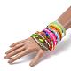 Free Sample Silicone Wristbands Bracelets BJEW-K165-01B-5