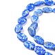 Chapelets de perles en lapis-lazuli naturel G-K311-01A-03-4