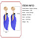 Alloy Dangle Stud Earrings EJEW-N0020-183A-3