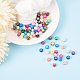 Mixed Style & Mixed Color Round Spray Painted Glass Beads DGLA-PH0001-6mm-01M-5