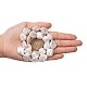 Hebras de perlas keshi de perlas barrocas naturales PEAR-S012-65A-6