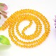 Faceted Imitation Austrian Crystal Bead Strands G-M180-5mm-08A-2