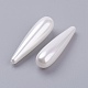 Perla de concha perlas medio perforadas X-BSHE-G011-03C-2