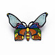 Эмалированная булавка в виде бабочки JEWB-N007-048-FF-6