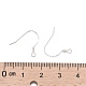 925 Sterling Silver Earring Hooks STER-K167-049A-S-3