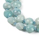 Природных амазонит бисер нитей G-B094-A09-01-3