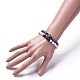 Stretch Bracelet Sets BJEW-JB05027-03-4