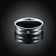 Regali di san valentino anelli per uomo in acciaio al titanio con zirconi cubici RJEW-BB16438-9-6
