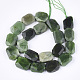 Natural Green Jasper Beads Strands G-T117-04-2