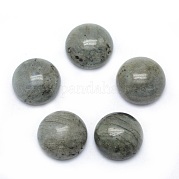 Кабошоны из натурального лабрадорита G-P393-R47-6MM
