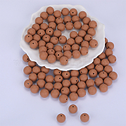 Круглые силиконовые фокусные бусины SI-JX0046A-77