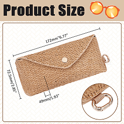 Соломенные футляры для очков&nbsp;AJEW-WH0752-141