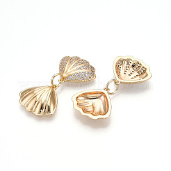 Латунные микро проложить кубического циркония подвески&nbsp;X-ZIRC-T016-13