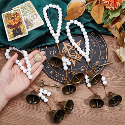 Железо колокол подвесные украшения&nbsp;HJEW-OC00026