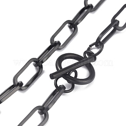 Цепочки-скрепки из нержавеющей стали 304&nbsp;NJEW-O124-01EB