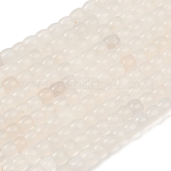 Серые натуральные бусины из агата  G-C258-01