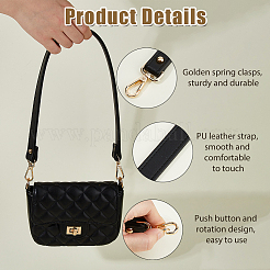 Ремни сумки из искусственной кожи&nbsp;DIY-WH0699-69A-G01