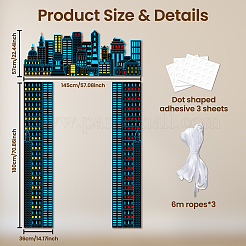 Наборы полиэтиленовых тканей для фотосъемки&nbsp;AJEW-WH0785-002