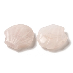 Резные фигурки целебных ракушек из натурального розового кварца&nbsp;G-K353-03B