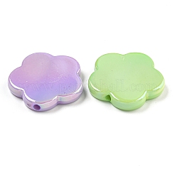 Переливающиеся акриловые бусины с УФ-покрытием OACR-G039-16