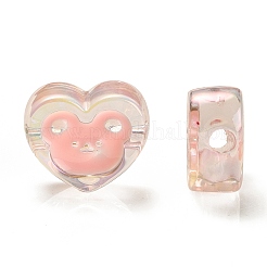 УФ-покрытие Радужные радужные акриловые эмалевые бусины OACR-G012-12C