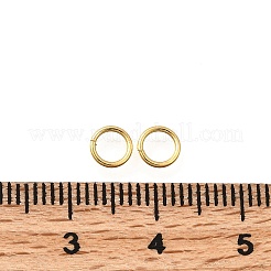 Messing Open Ringe springen&nbsp;KK-B147-03D-G