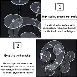 Présentoir acrylique transparent&nbsp;ODIS-WH0007-34