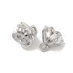 Латунные микро проложить кубического циркония подвески&nbsp;KK-B166-06P