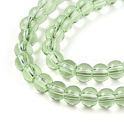 Chapelets de perles en verre transparente  &nbsp;GLAA-T032-T4mm-17