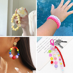 Непрозрачные акриловые бусины&nbsp;OACR-TAC0014-06A