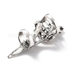 Кольца из сплава со стразами для мужчин RJEW-G115-10AS