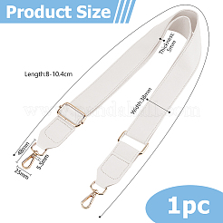 Регулируемые ремни для сумок из искусственной кожи с застежками из цинкового сплава&nbsp;FIND-WH0126-837B