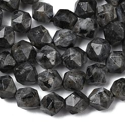 Натуральные нити бус из ларвикита G-Z119-A32-03