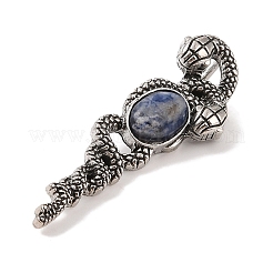 Натуральные синие пятна яшмы подвески&nbsp;G-A224-03AS-07