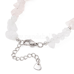 Braccialetto di perline di pietre preziose miste naturali&nbsp;BJEW-JB12976-03