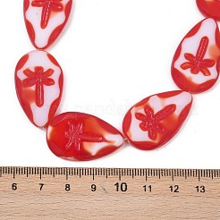 Чешские прессованные стеклянные бусины GLAA-I061-15