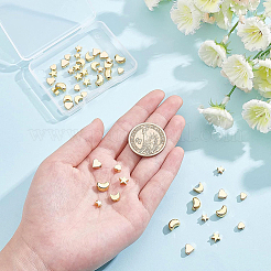 48 шт. Латунные бусины KK-BC0007-24