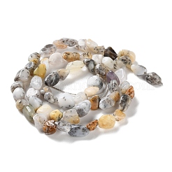 Натуральный цветок опаловых нитей G-P497-01C-07