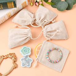 Drawstring мешки хлопка упаковка мешочки&nbsp;ABAG-R011-10x12