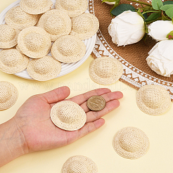 40 шт. мини-тканевые кукольные шапочки&nbsp;AJEW-SC0031-34C