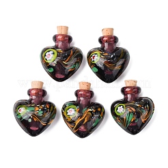 Подвески ручной работы бусины бутылки духов&nbsp;LAMP-H072-02