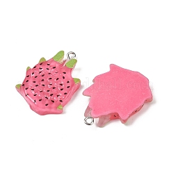 Подвески из непрозрачной смолы с фруктовой тематикой&nbsp;RESI-F061-02A