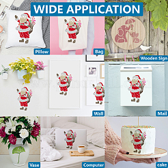1 x Schablone zum Zeichnen und Malen mit ausgehöhlten Weihnachtstieren&nbsp;DIY-MA0006-13