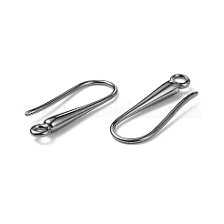 Фурнитура из экологически чистых латунных крючков для серег KK-M157-03B-RS