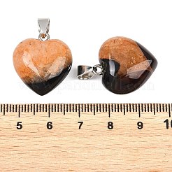Anhänger aus natürlichem Achat (gefärbt und erhitzt)&nbsp;GG-K002-03I