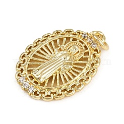 Латунные микро проложить кубического циркония подвески KK-D409-49G-02